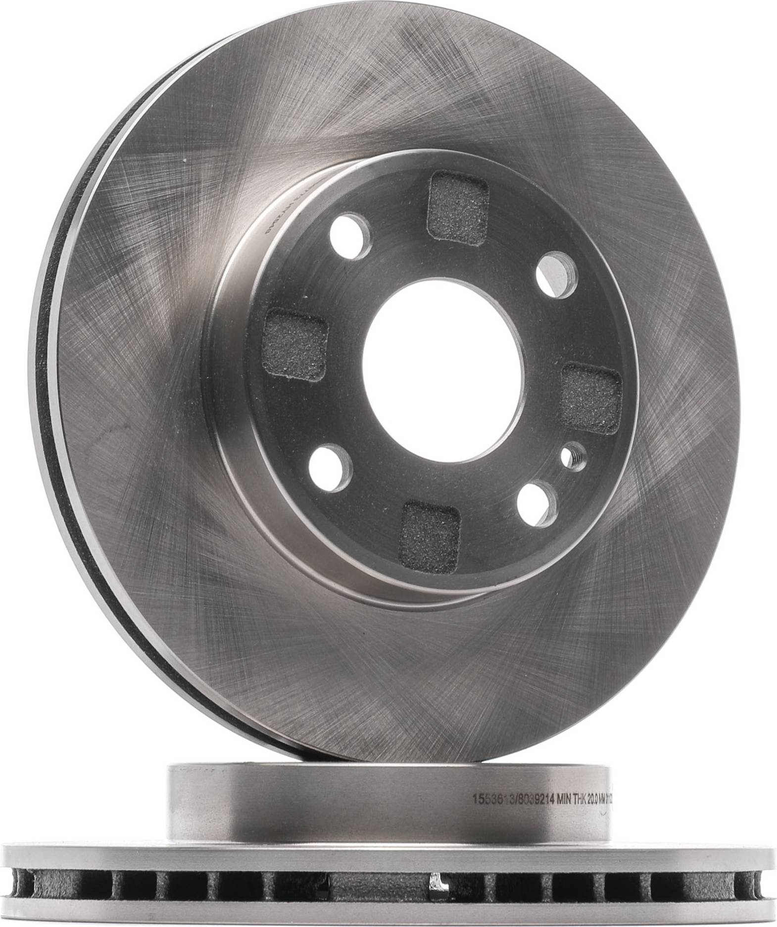 Ridex 82B0461 Brake Disc Front Axle