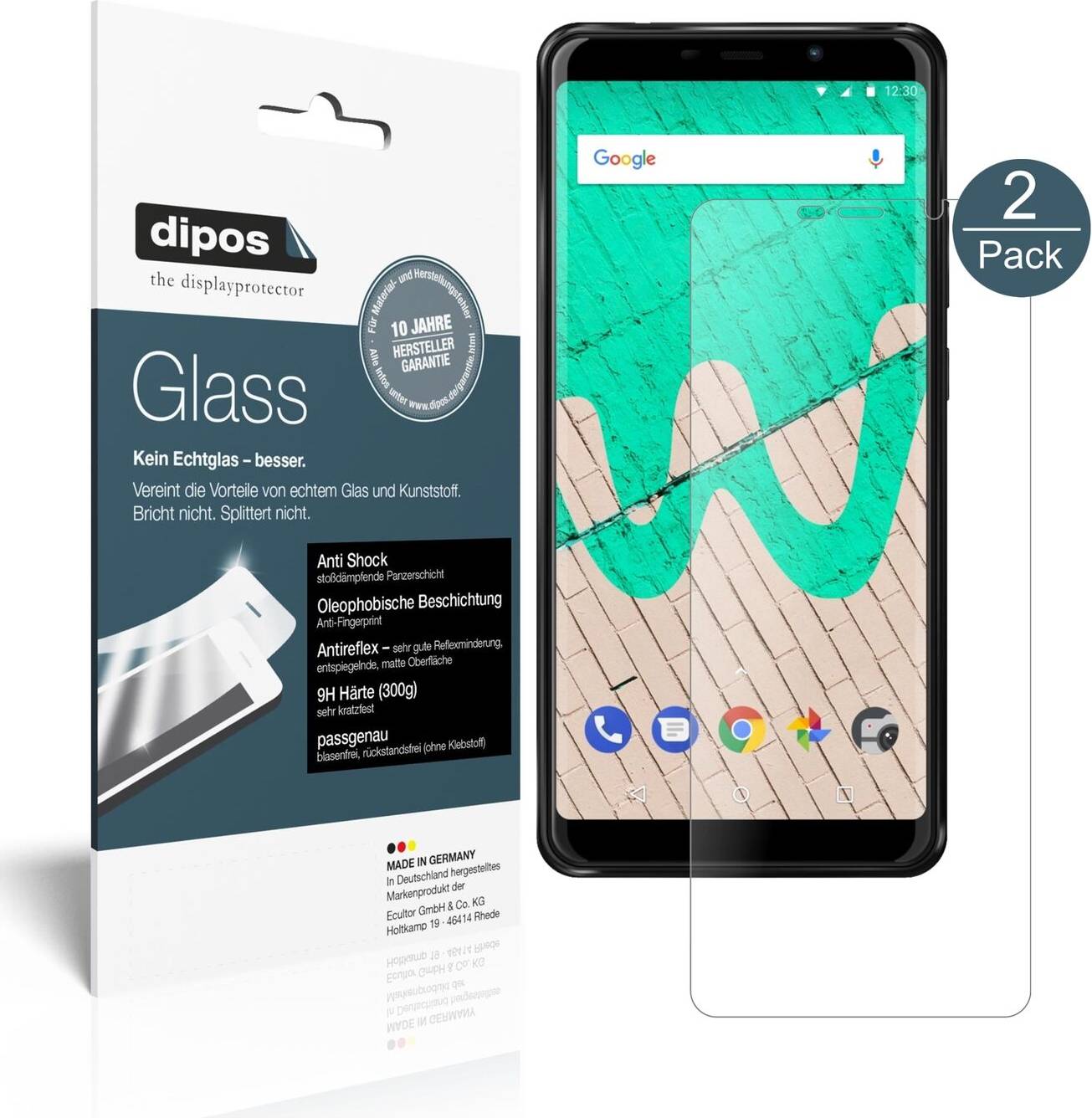 Dipos Screen Protector Wiko View Max Matte 9H