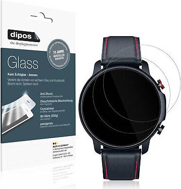 Dipos 2x Screen Protector For Motsfit 1.32 Inch Smartwatch