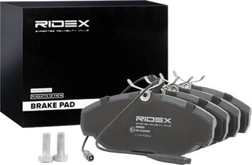 Ridex Brake Pad Set Front Axle