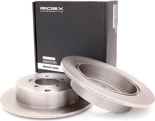 Ridex 82B0405 Brake Disc Rear Axle