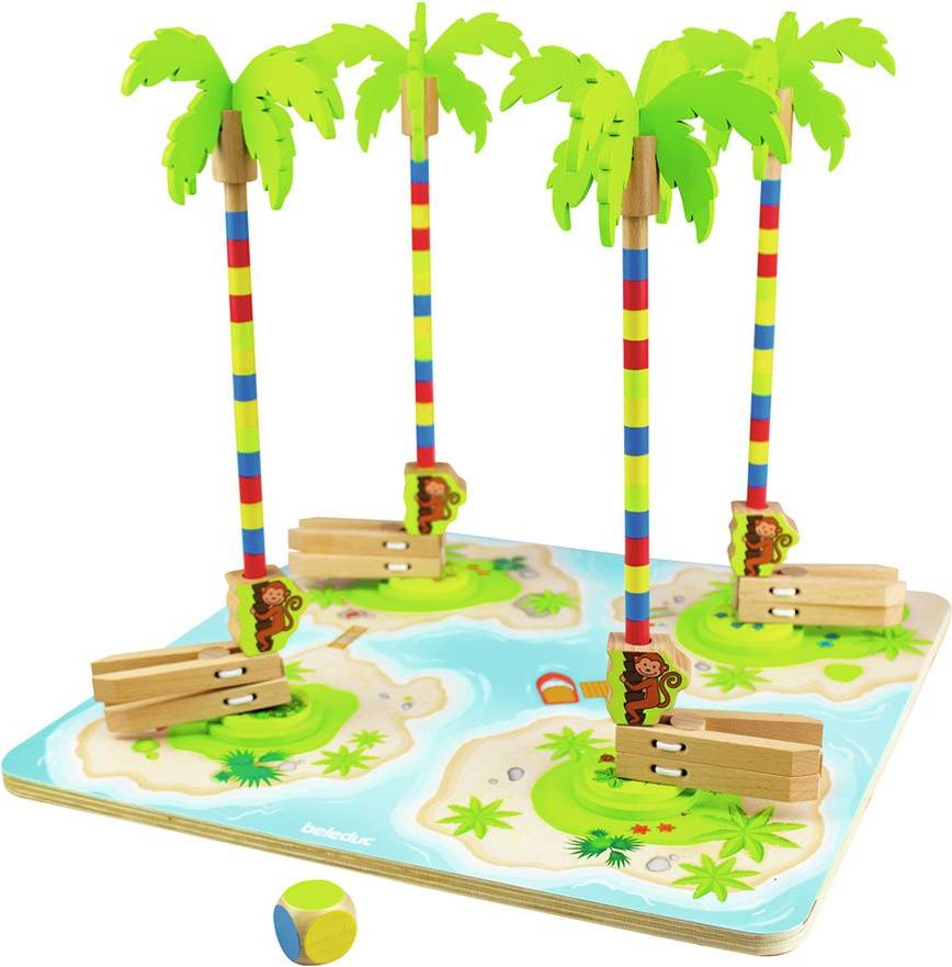 Beleduc Monkey Rallye Board Game