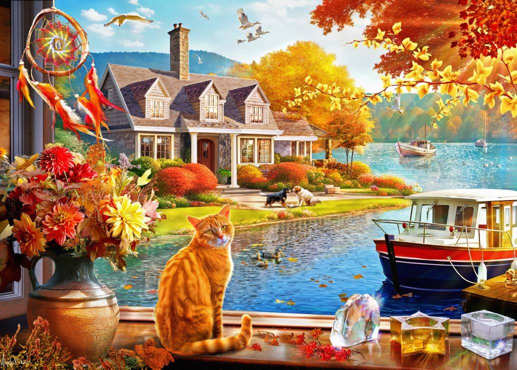Bluebird Crisp Fall View