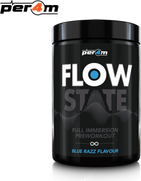 Per4m Flowstate Pre-Workout 300 g - Blue Raz