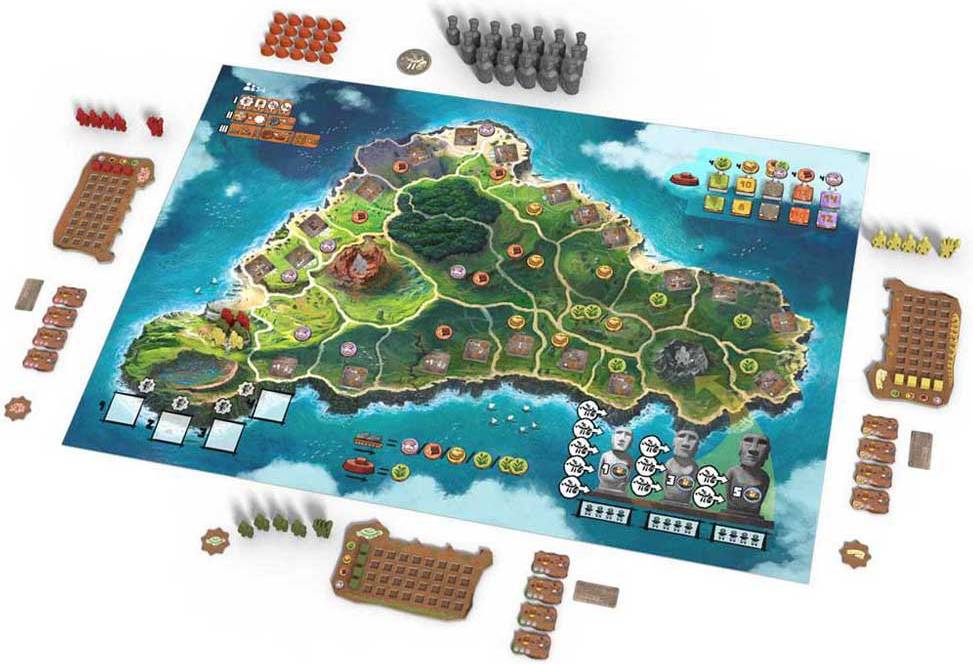 Asmodee Rapa Nui Board Game Mehrfarbig