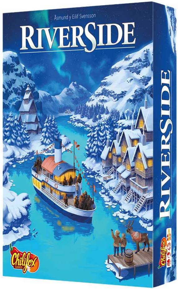 Asmodee Riverside Dices Board Game Mehrfarbig