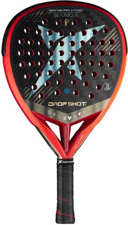 Drop Shot Canyon Pro Attack Black Padel Racket