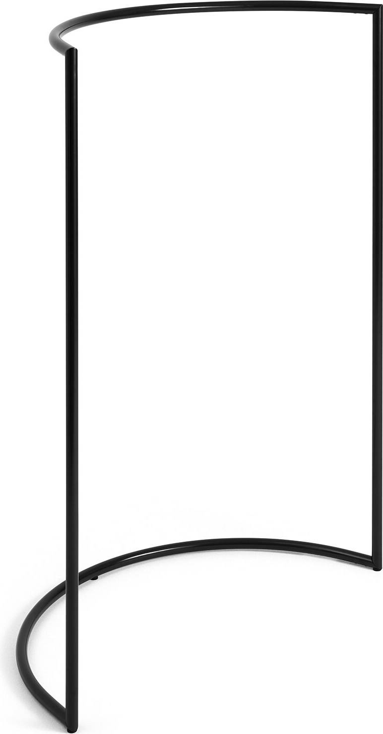 Hay Rack C-Shape Black Clothes Rack