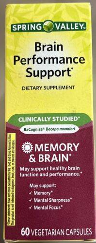 Spring Valley Brain Performance Support Capsules 60 Ct 60 pcs