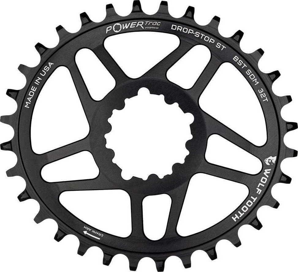 Elliptical bike Wolf Tooth Components SRAM Direct Mount Elliptical Chainring 3mm Of