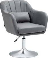 Homcom Swivel Microfiber Armchair