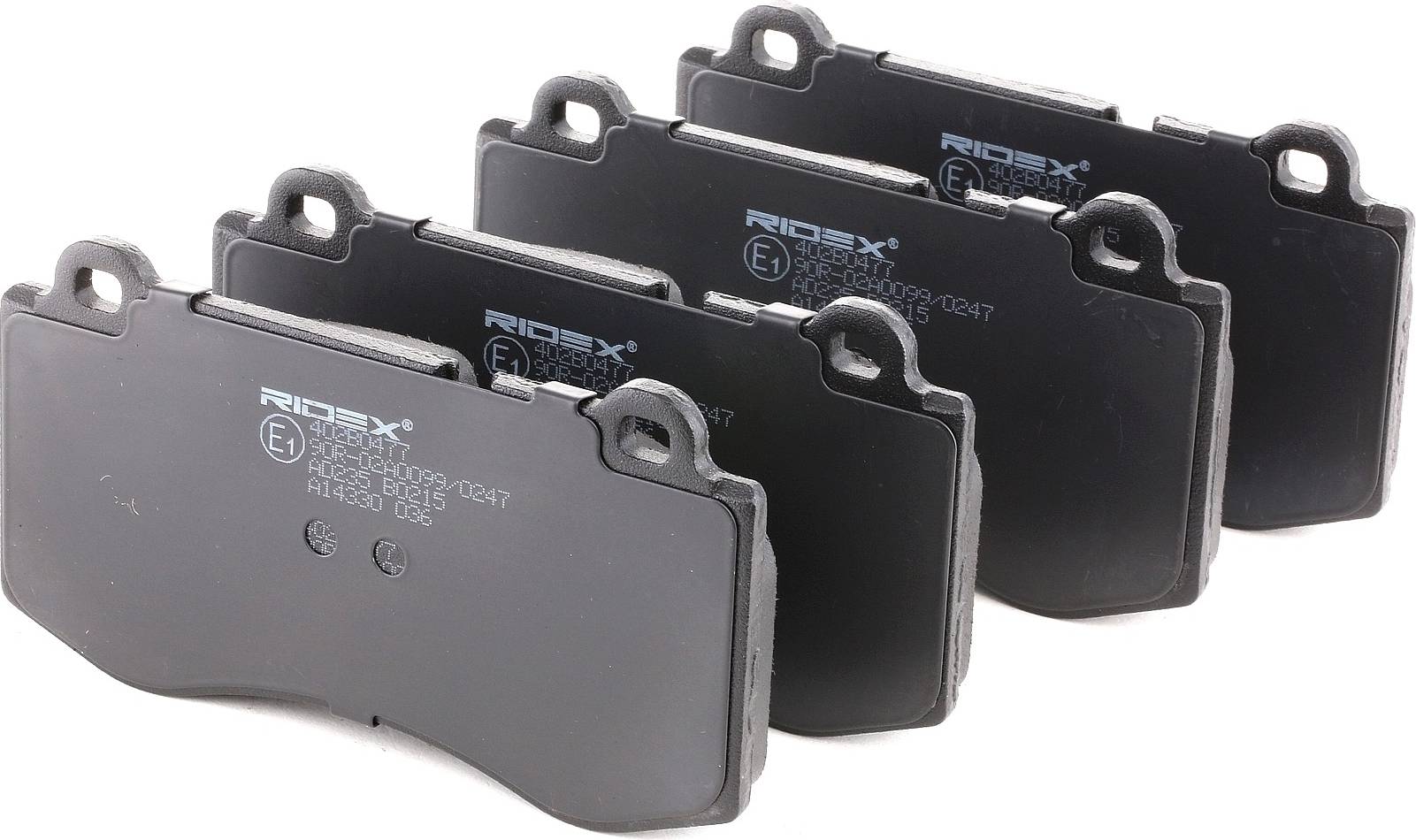 Ridex Brake Pad Set Front Axle