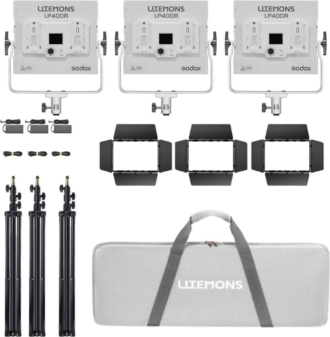 Godox Litemons LP400R RGB LED Light Panel Kit