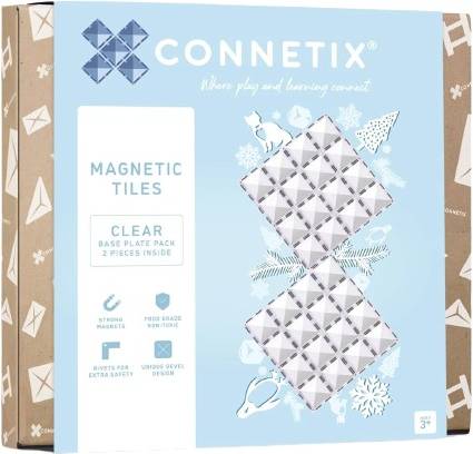CONNETIX Clear Base Plate Pack SG 2pcs
