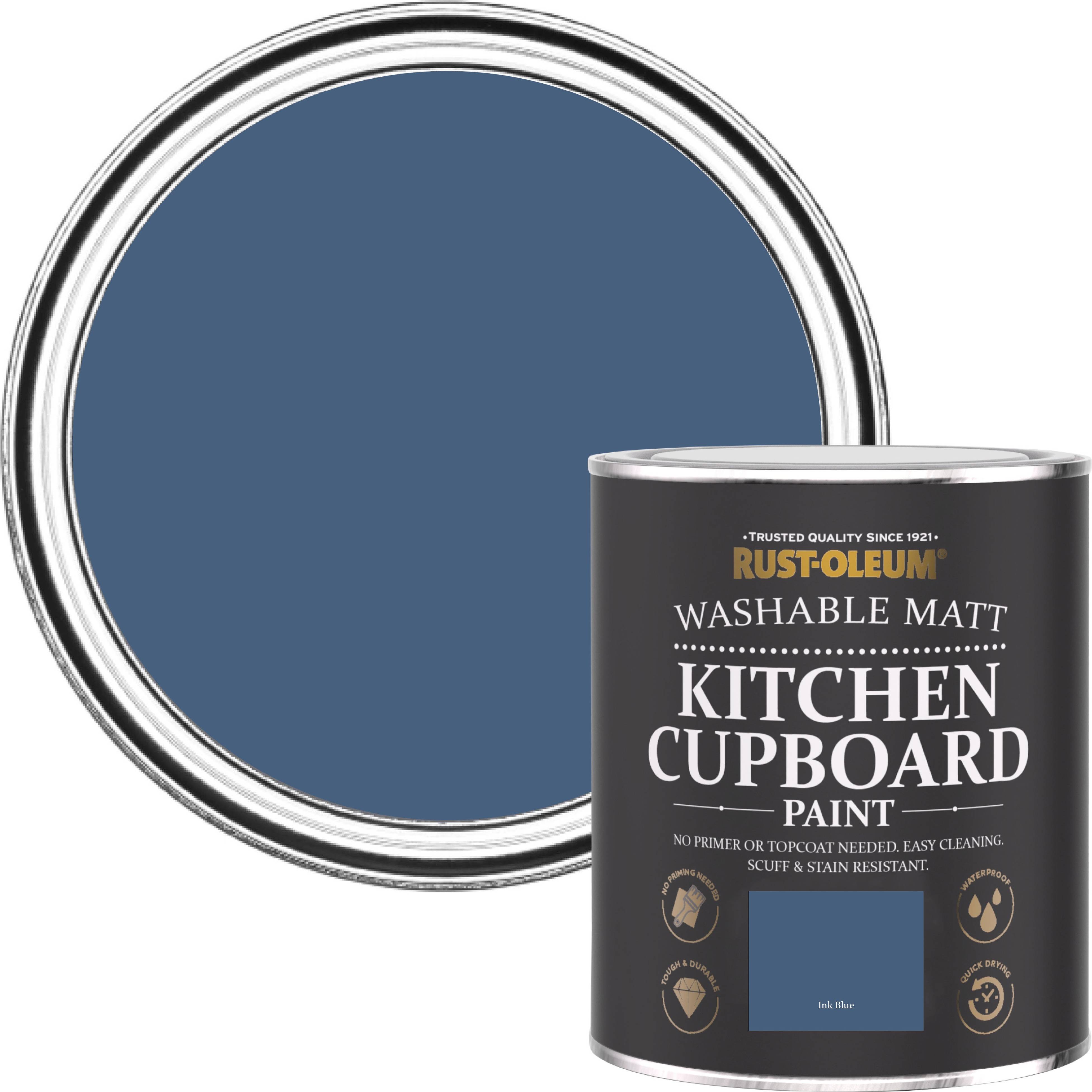 Rust-Oleum Ink Matt Cupboard