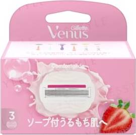 Gillette Venus Comfortglide Strawberry Field Razor Refill 3pcs