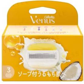 Gillette Venus Comfortglide Coconut Razor Refill 3 pcs