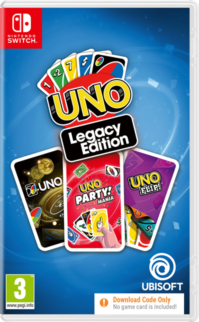 UNO - Legacy Edition Code a Box Nintendo