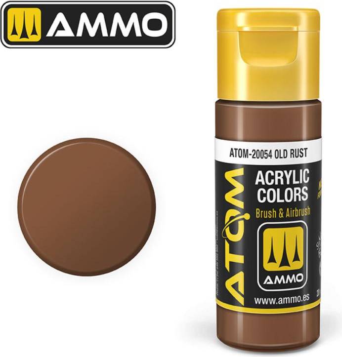 Atom Color Old Rust 20ml Model Paint Ammo