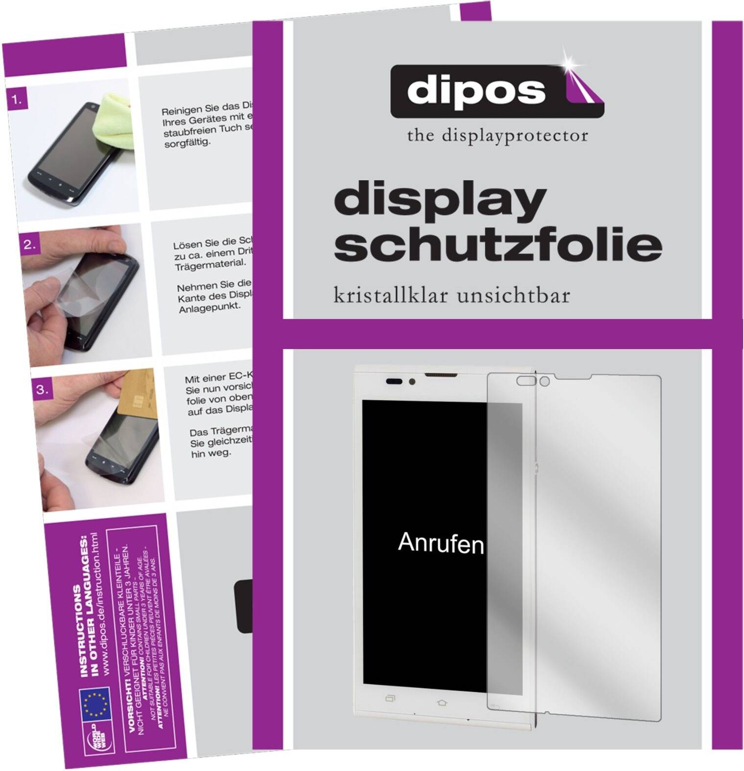 Dipos 6x Screen Protector Blindshell 2 Crystal