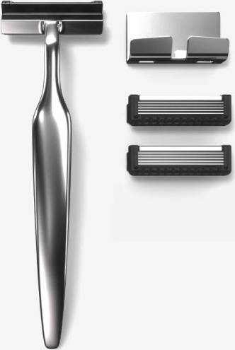 Melle Chrome Razor Kit
