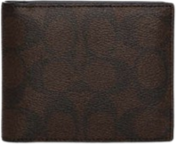 Coach Outlet 3 In 1 Wallet In Signature Canvas - Mahogany Multi