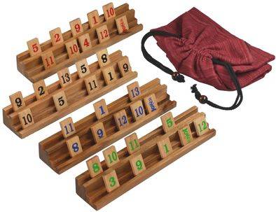 Logoplay Rummy Gesellschaftsspiel Legespiel