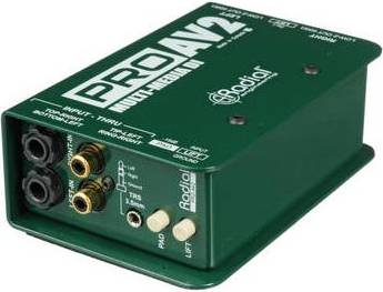 ProAV2 Passive Stereo Multimedia Direct Box R800 1115