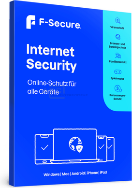 F-Secure Internet Security For All Devices 2 Years