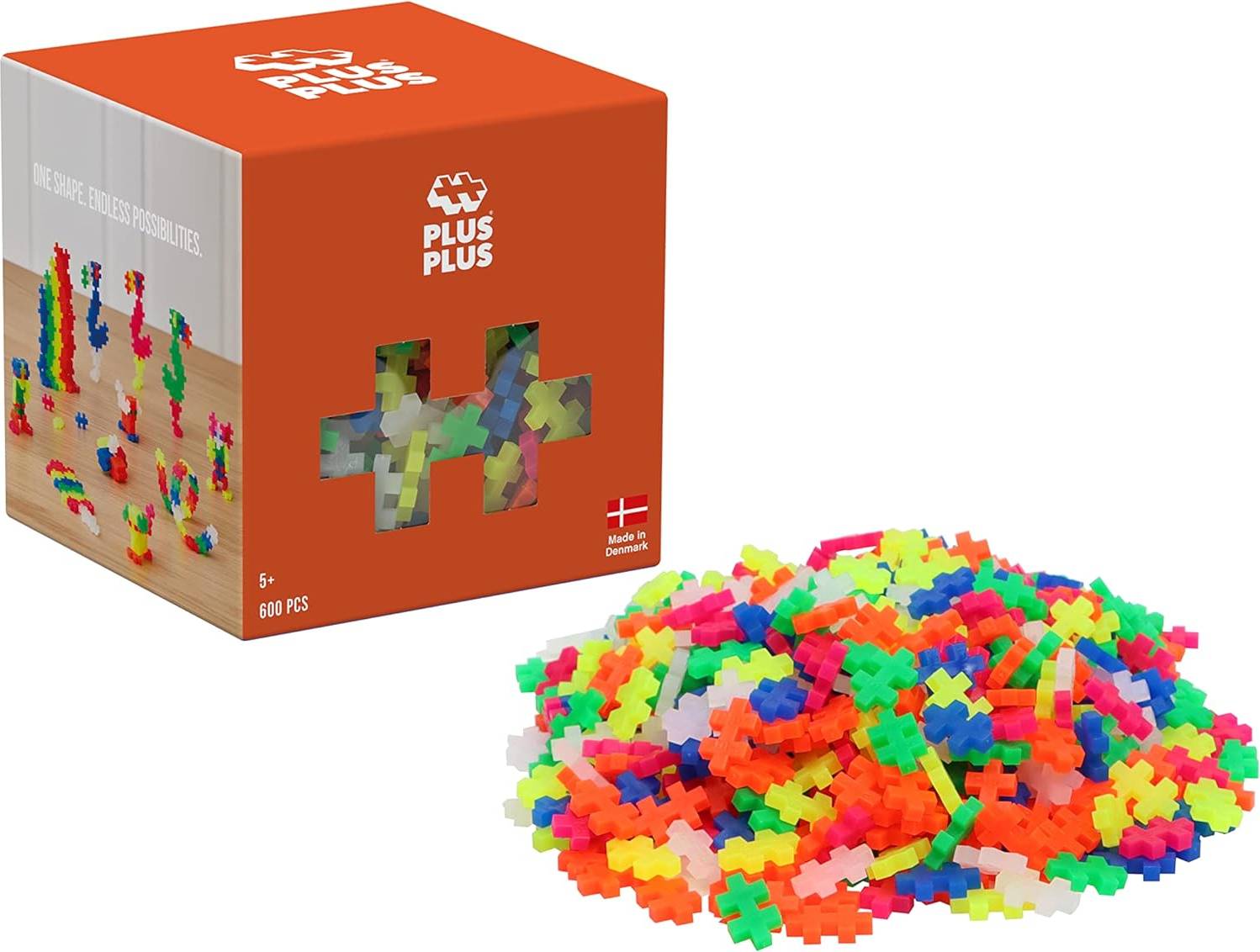 Plus Plus Mini Neon 600pcs