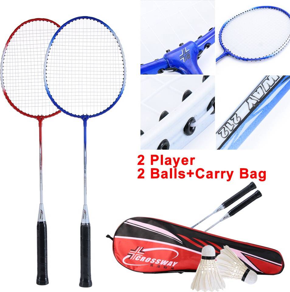 Professionele Badminton Kit 2 Stuks Rackets