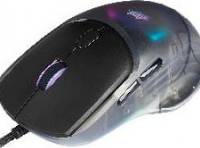Neon Gaming Mouse Transparente