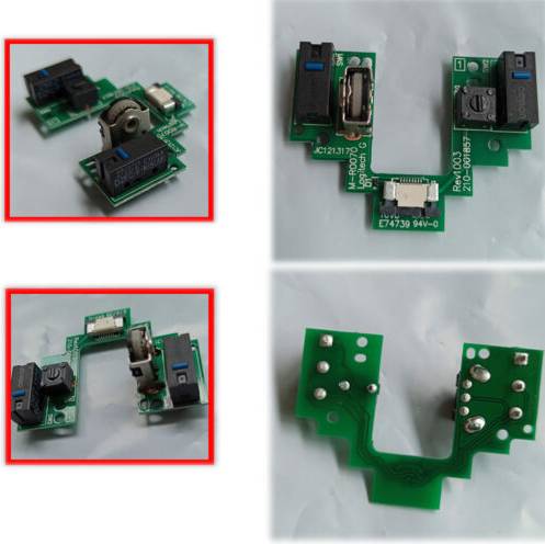 Logitech Pro Wireless Gaming Mouse Button Board