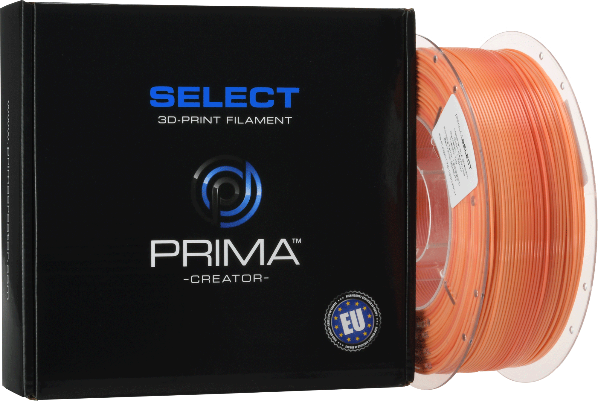 PrimaCreator Primaselect Gradient PLA Filament 1.75 Mm Orange