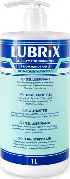 Glidecreme 1000ml Lubrix Lubricating Gel 1000 ml