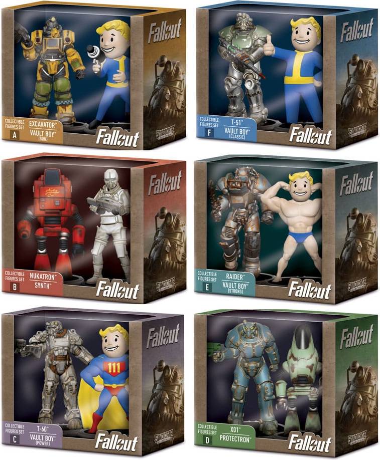 Fallout Fallout Mini Figures 2-Pack 7 cm