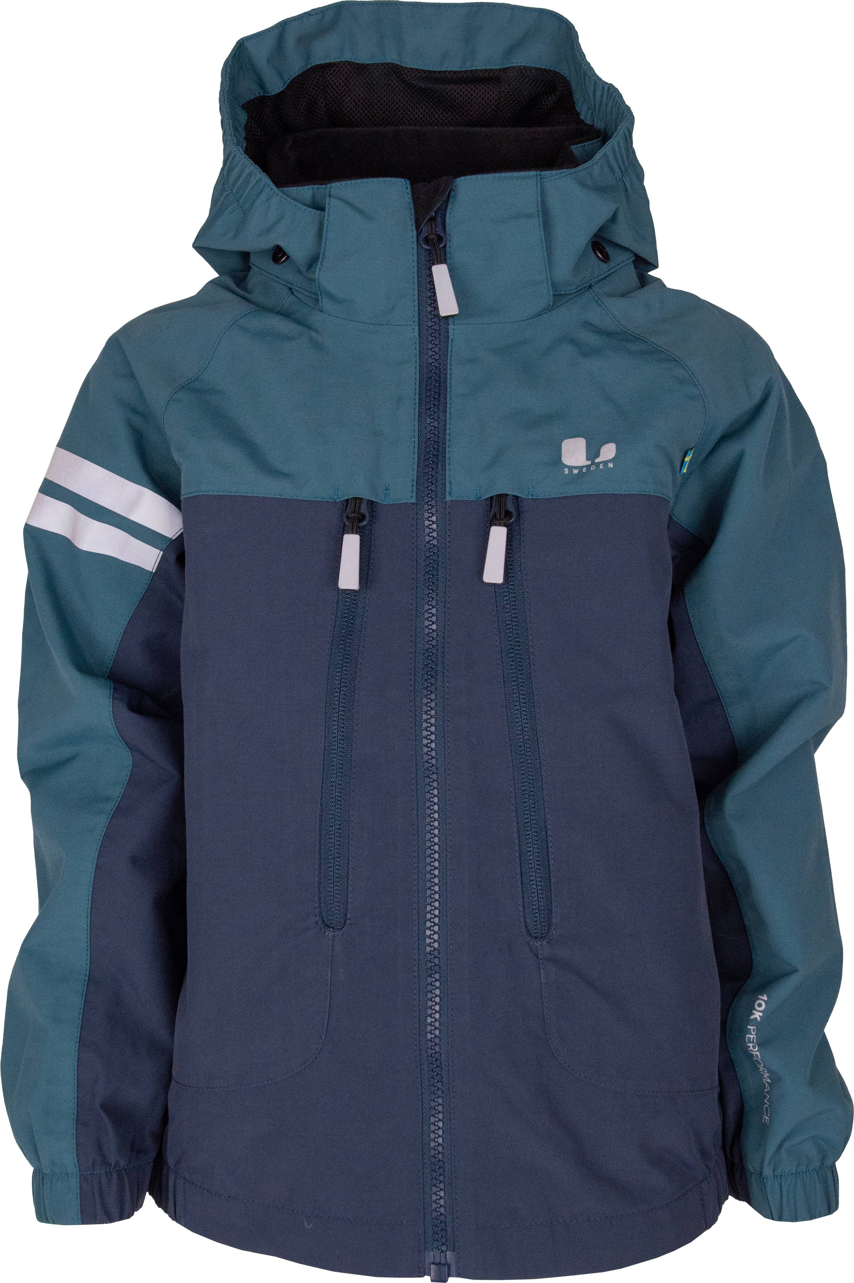 Lingbo Shell Jacket - Turquoise/Navy