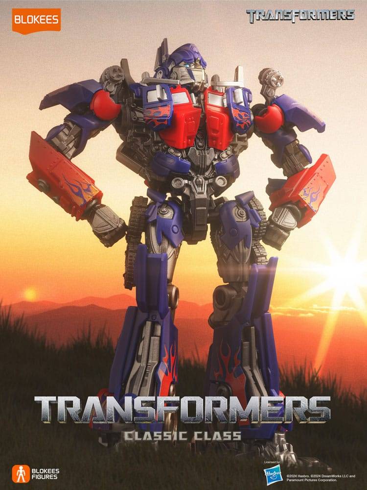 Transformers Classic Class Optimus Prime Blokees Plastic Model Kit