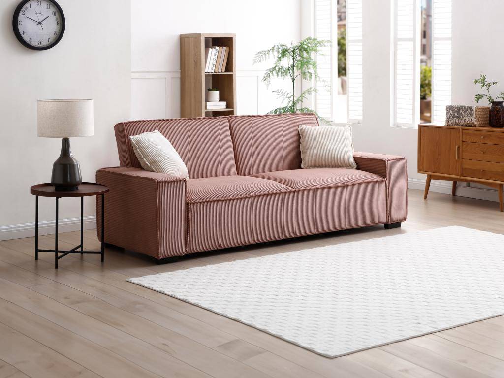 3-Sits Bäddsoffa Rosa Manchester