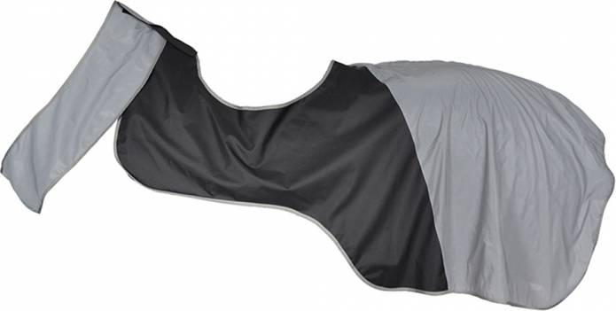 Hansbo Sport Brilliance Reflex Ridedækken - Sort