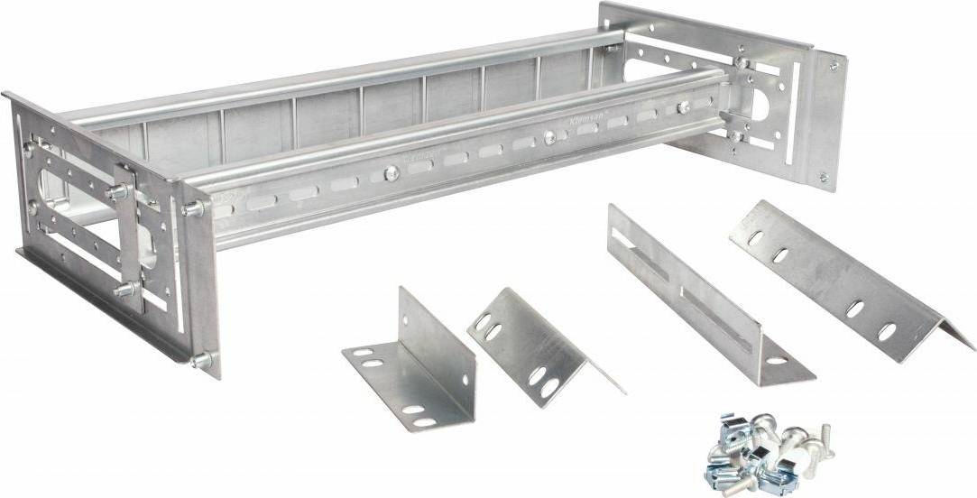 Equip Rails 19', 3U Din, Ral7035