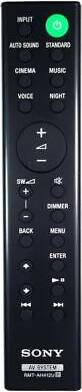 Sony SS-S20R Soundbar Remote Control