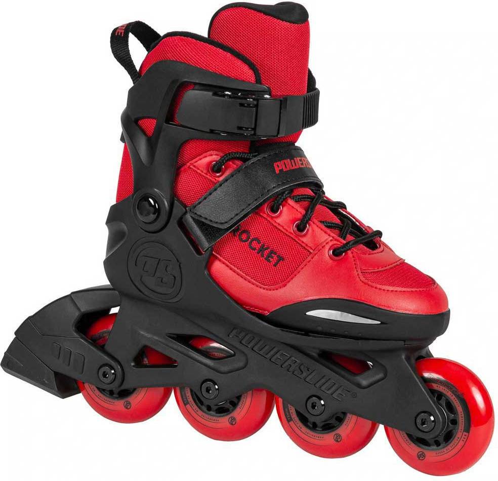 Powerslide Rocket Adjustable Inline Skates Red