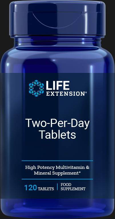 Life Extension Two-Per-Day Tablets