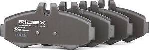 Ridex Brake Pad Set Front Axle