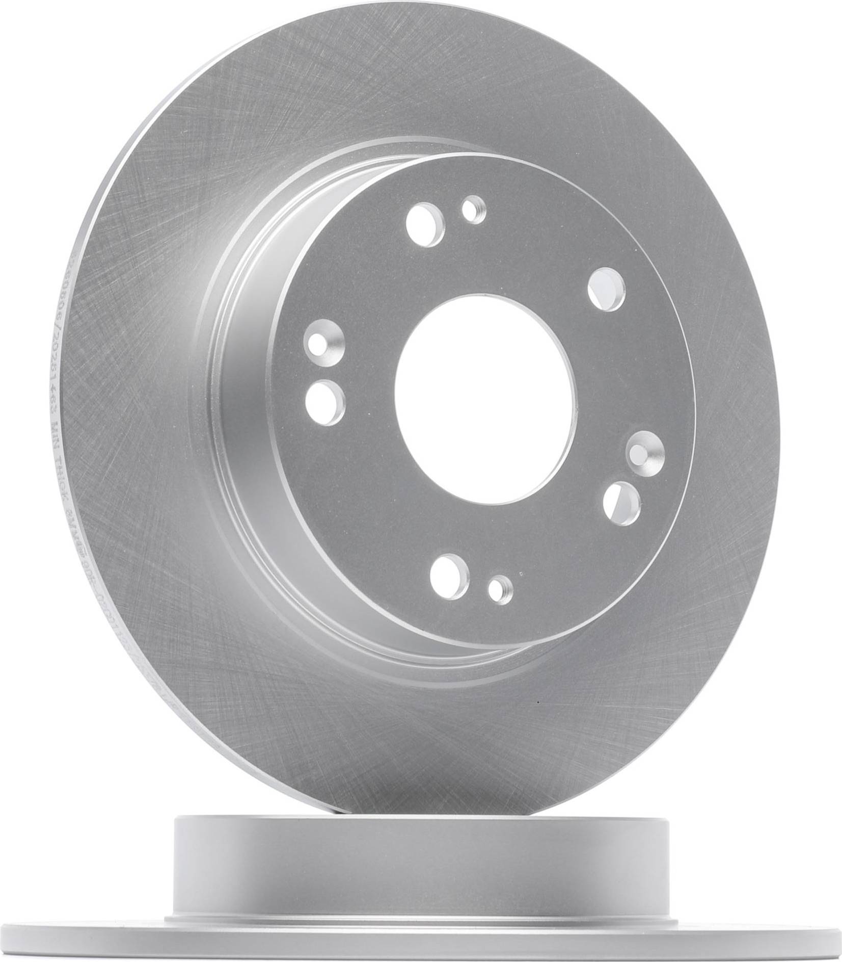Ridex Plus 82B0082P Brake Disc Rear Axle