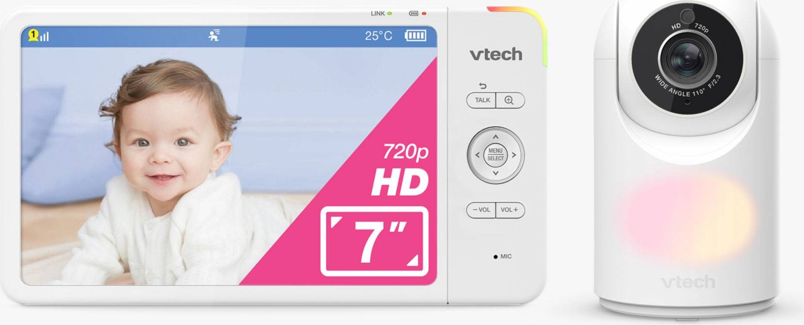 Vtech VM7367HD Video Baby Monitor