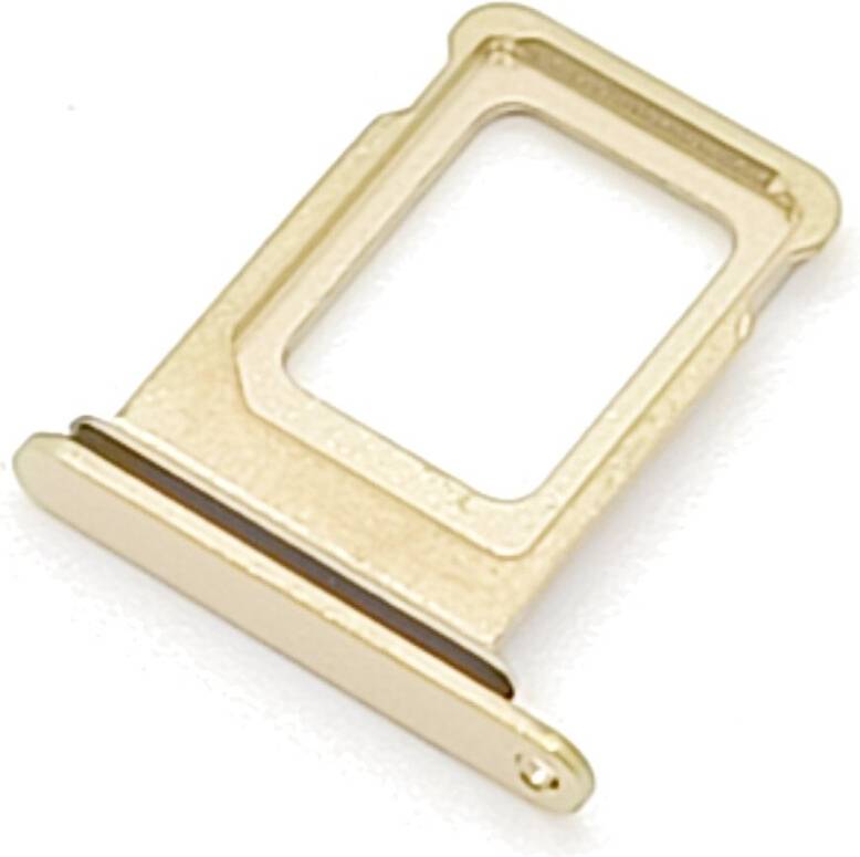 FoneFunShop Sim Tray Compatible With iPhone 13 Pro Max In Gold