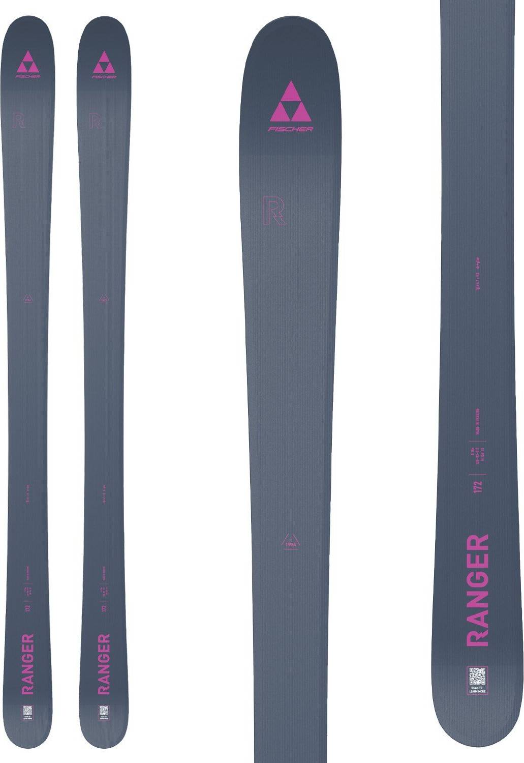 Skis Fischer Ranger Alpine Skis Purple 162