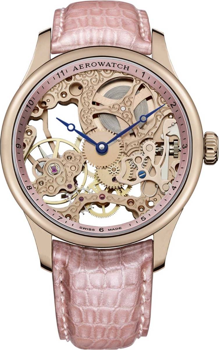 Aerowatch Renaissance Lady Skeleton A 57981 R114